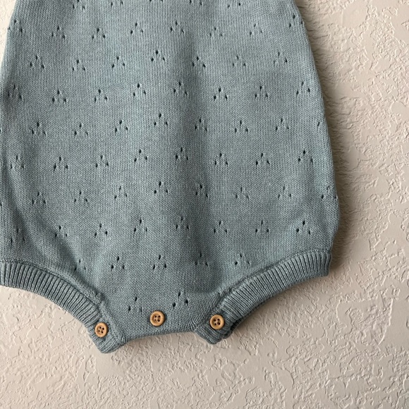 New Little Planet Baby Organic Sweater Knit shortalls - Picture 5 of 9
